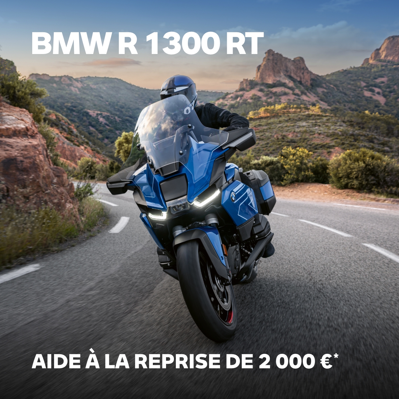 Aide à la reprise 2 000€ gamme R 1300 RT