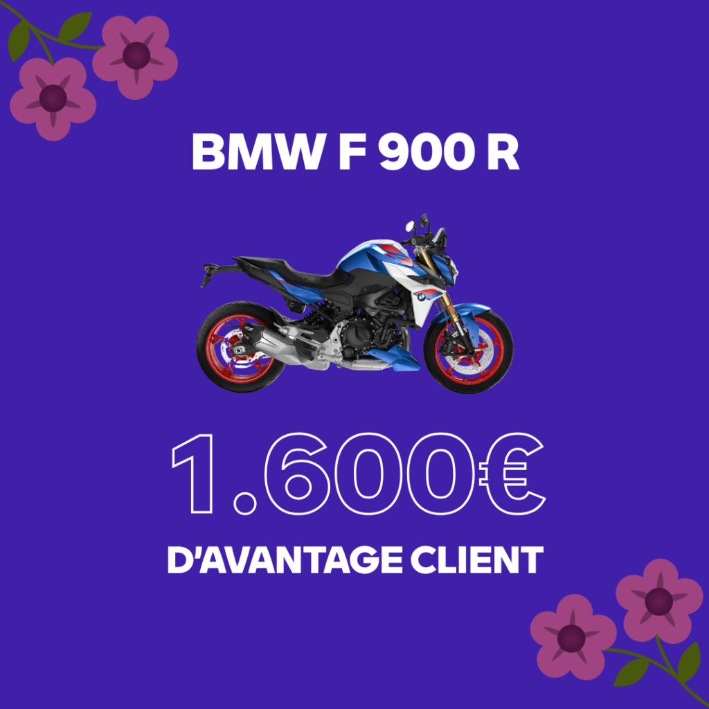 offres printemps bmw motorrad groupe bms F 900 R